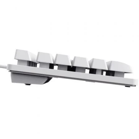 Trust GXT 833 Thado TKL Teclado Mecánico Gaming Blanco RGB